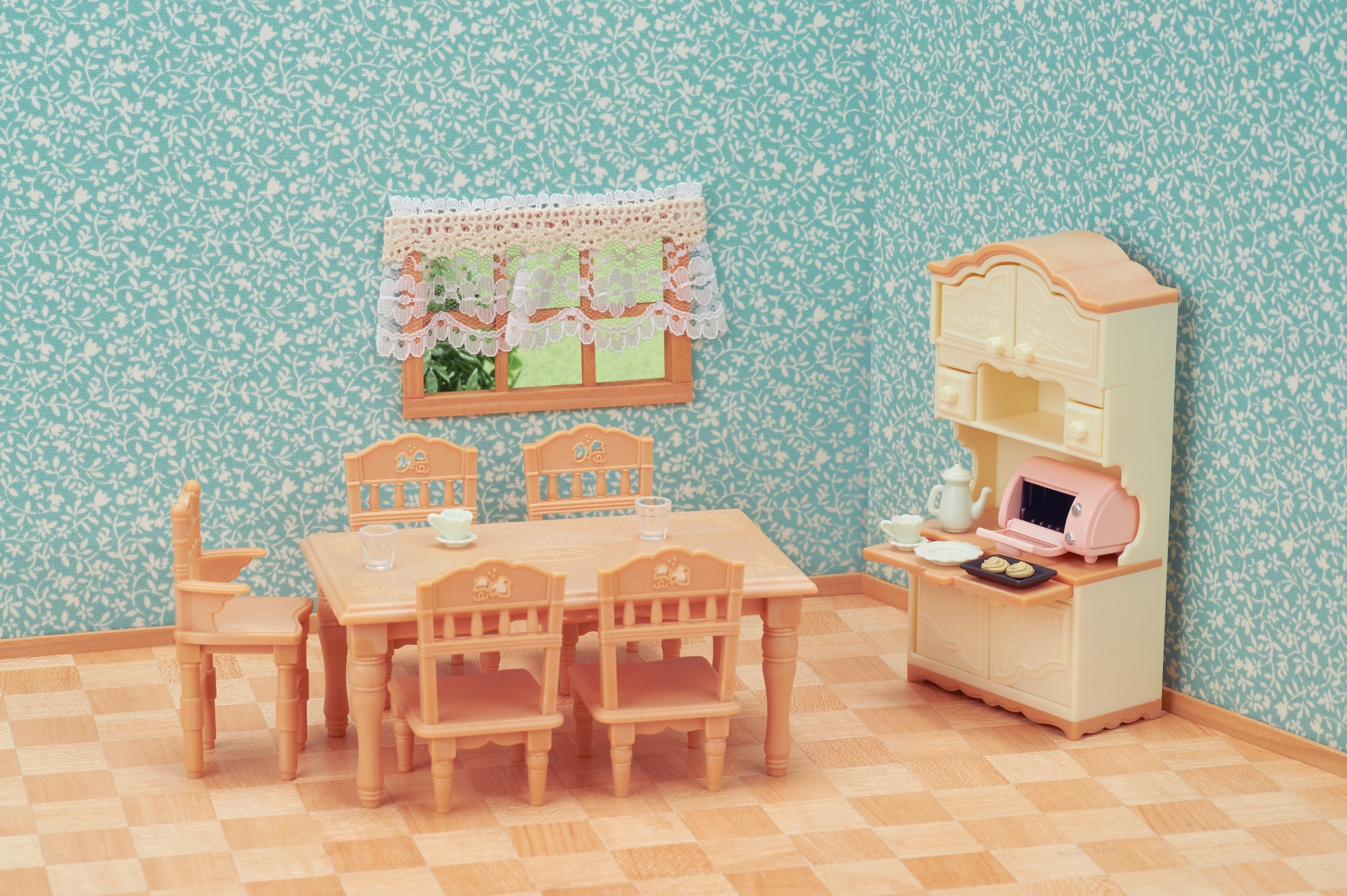 Resim Sylvanian Families Yemek Odası Seti