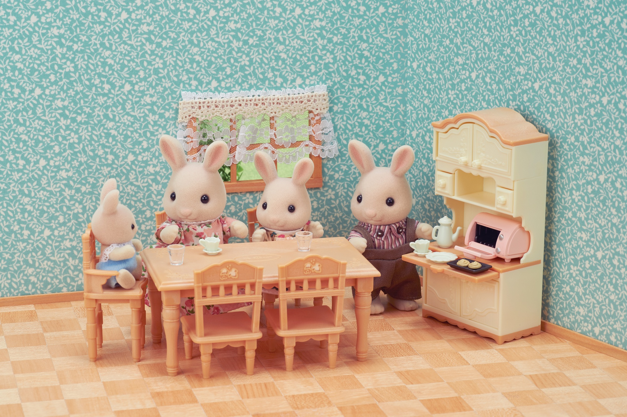 Resim Sylvanian Families Yemek Odası Seti