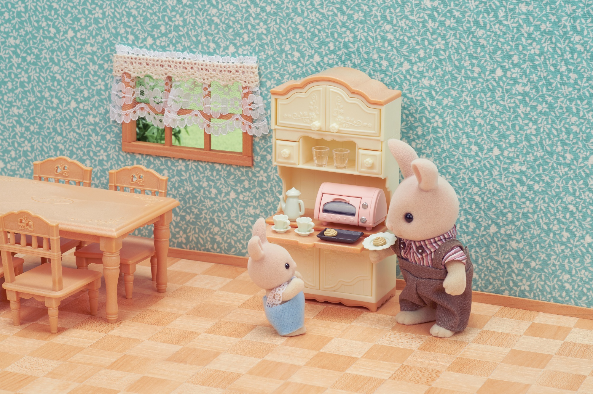 Resim Sylvanian Families Yemek Odası Seti