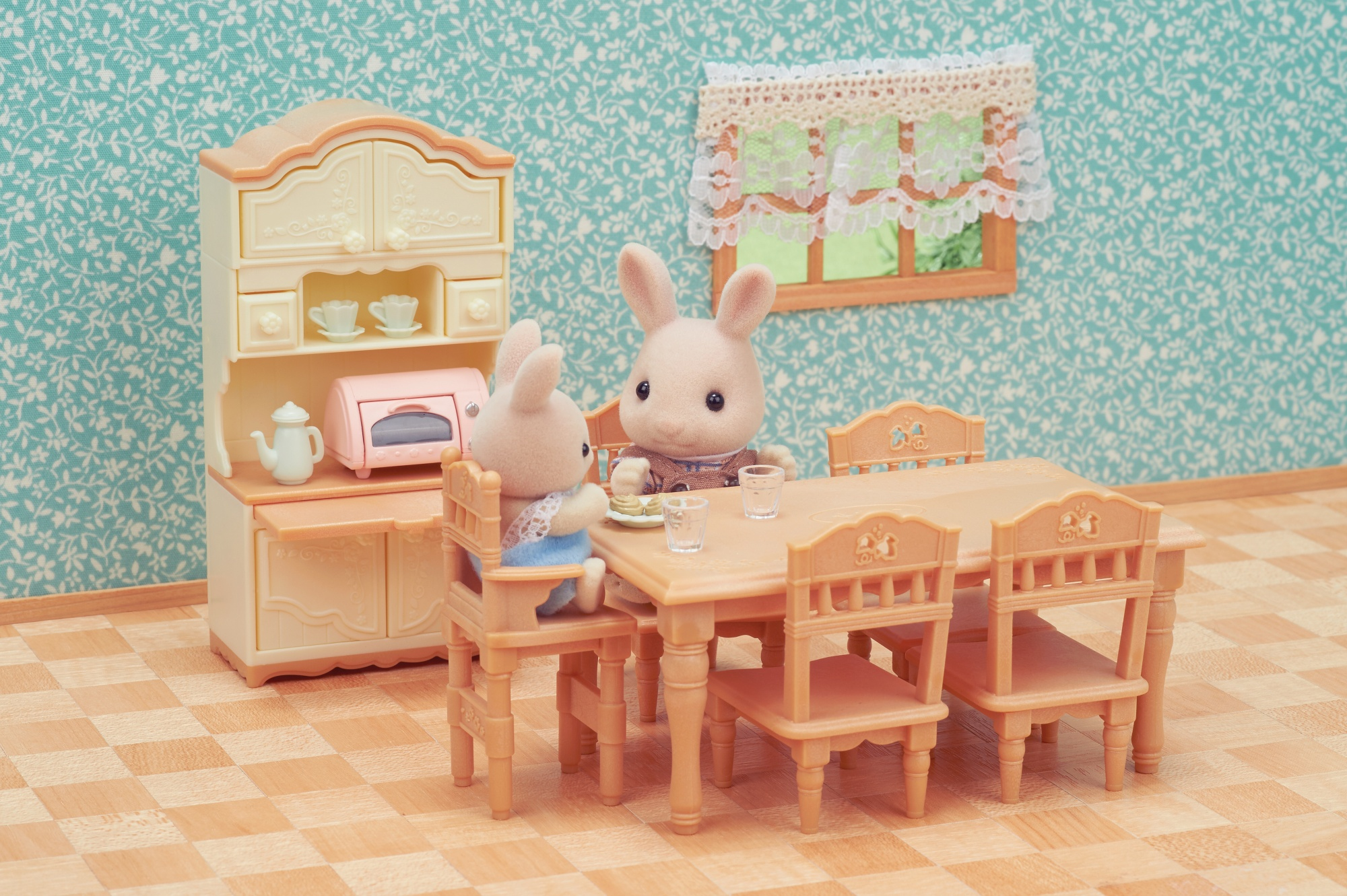 Resim Sylvanian Families Yemek Odası Seti
