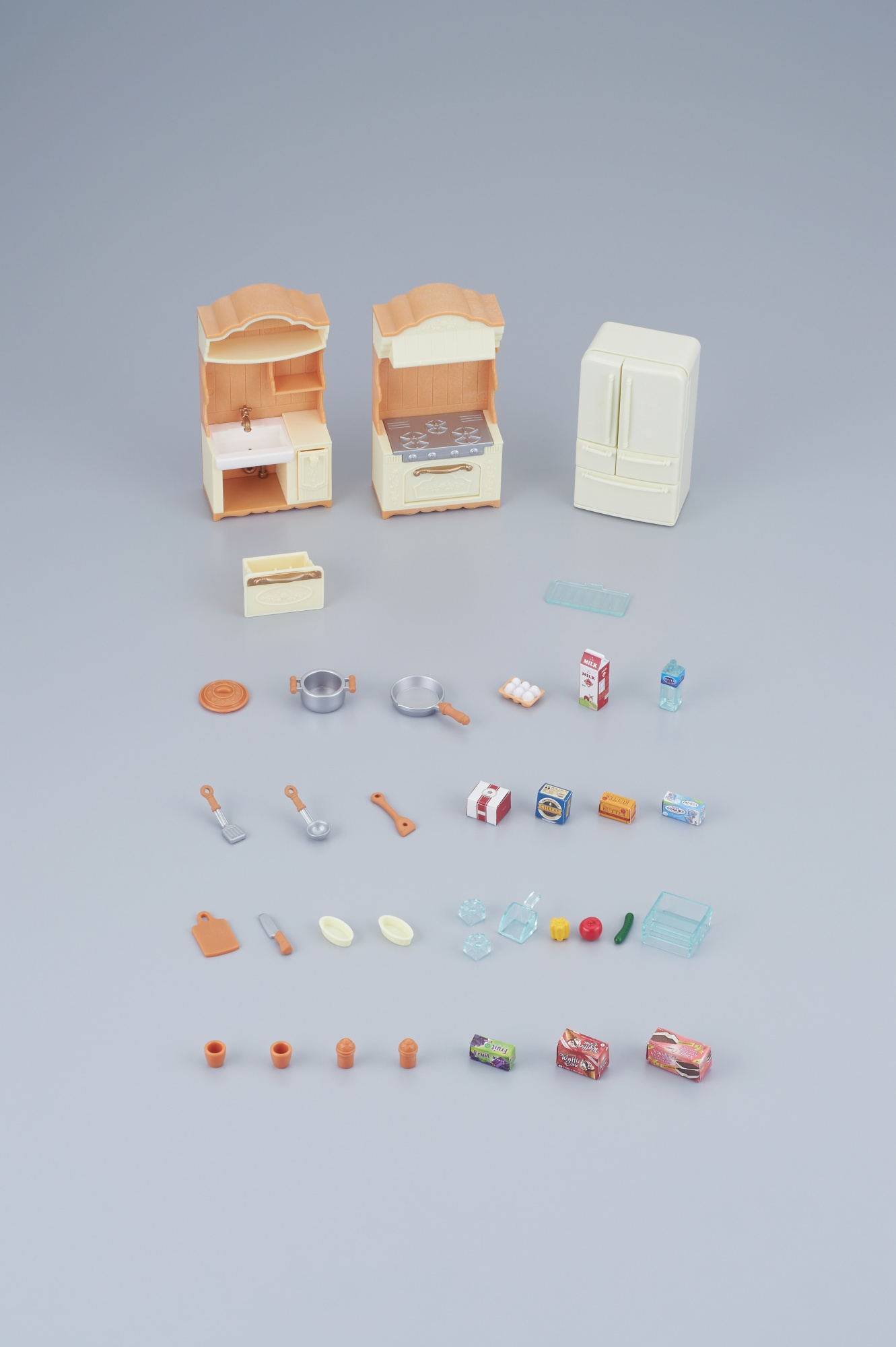 Resim Sylvanian Families Mutfak Oyun Seti Oyuncak Figür