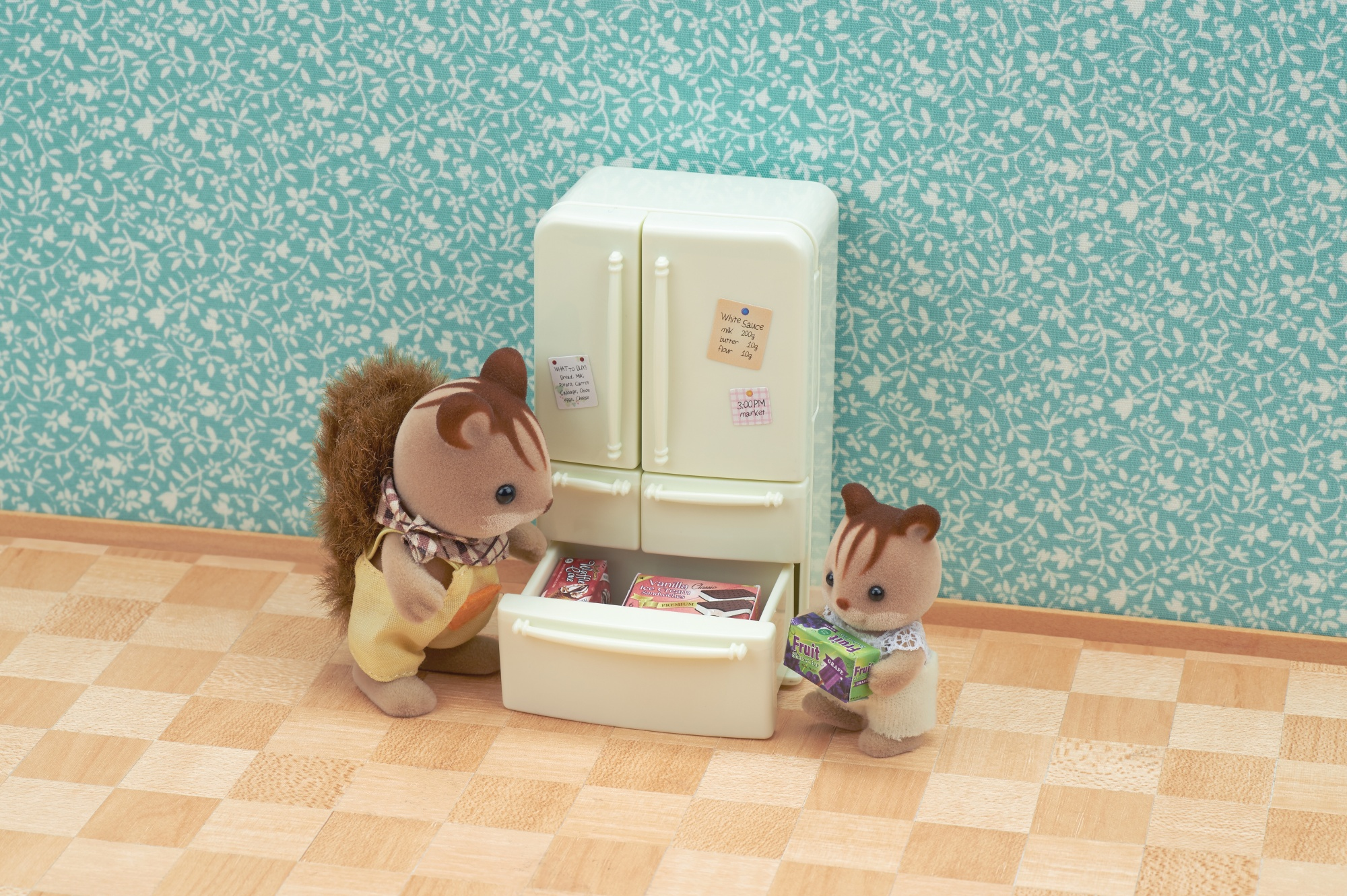Resim Sylvanian Families Mutfak Oyun Seti Oyuncak Figür