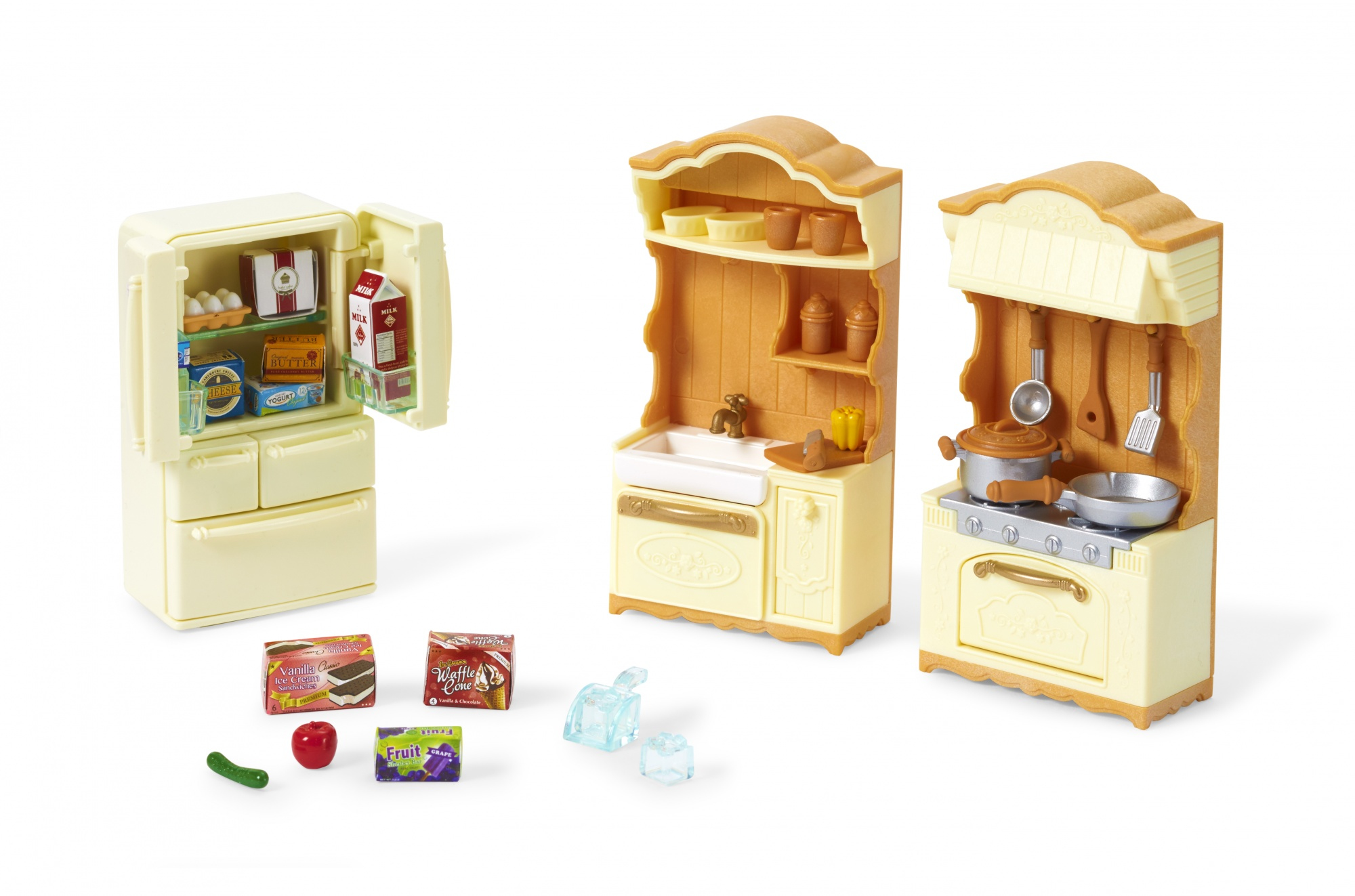 Resim Sylvanian Families Mutfak Oyun Seti Oyuncak Figür