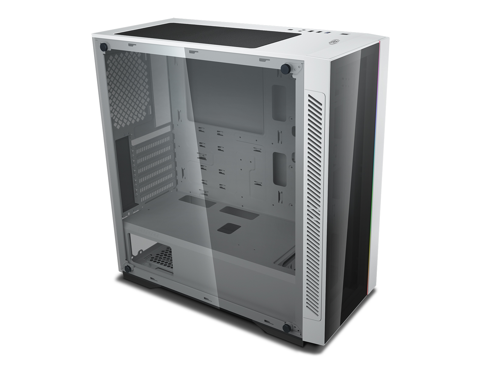 Gabinete DeepCool Matrexx 55 V3 - ADD-RGB - 3 Ventiladores - Blanco - Vidrio Templado - ATX - DP-ATX-MATREXX55V3-AR-WH-3F