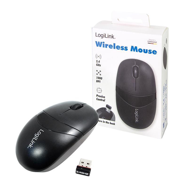 LogiLink ID0069 mouse Home Ambidextrous RF Wireless Optical 1000 DPI – image 8