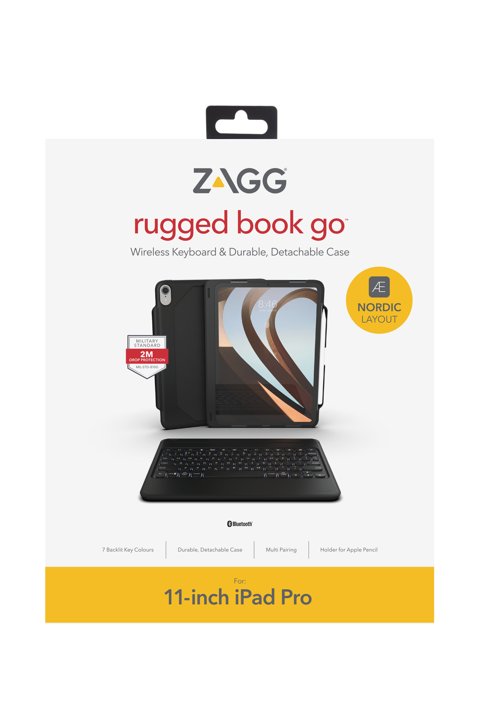 IFROGZ 103102343 mobile device keyboard Nordic Black – image 8