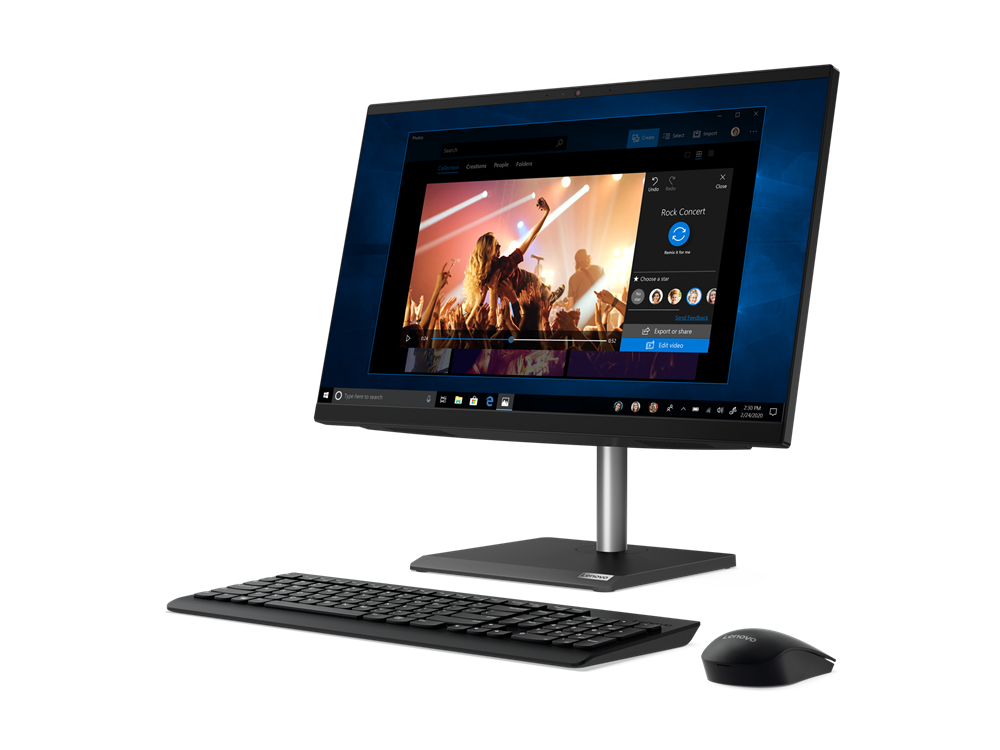 Lenovo V30a Intel® Core™ i5 i5-10210U 60.5 cm (23.8″) 1920 x 1080 pixels All-in-One PC 8 GB DDR4-SDRAM 256 GB SSD Windows 10 Pro Wi-Fi 5 (802.11ac) Black image 8