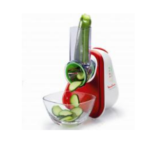 Moulinex DJ756G35 electric grater/spiralizer Red, White – image 4