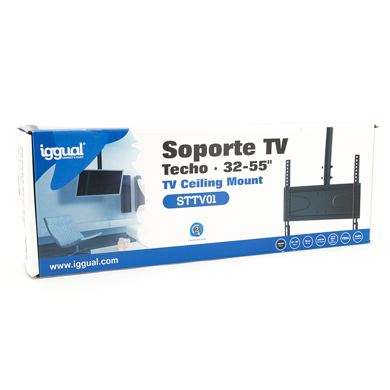 iggual STTV01 139.7 cm (55") Black – image 3