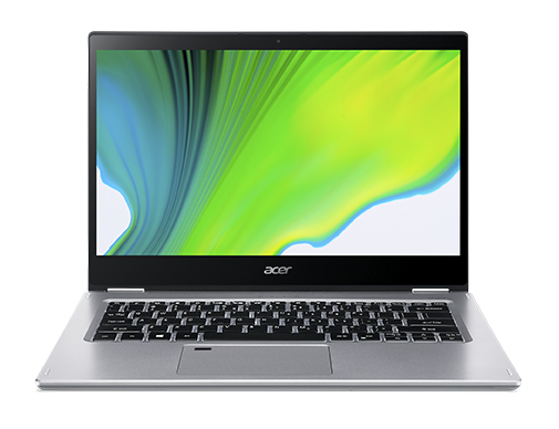 Acer Spin 3 SP314-54N-50W3 - Flip design - Core i5 1035G4 / 1.1 GHz - Win 10 Home 64-bit - Iris Plus Graphics - 8 GB RAM - 512 GB SSD - 14