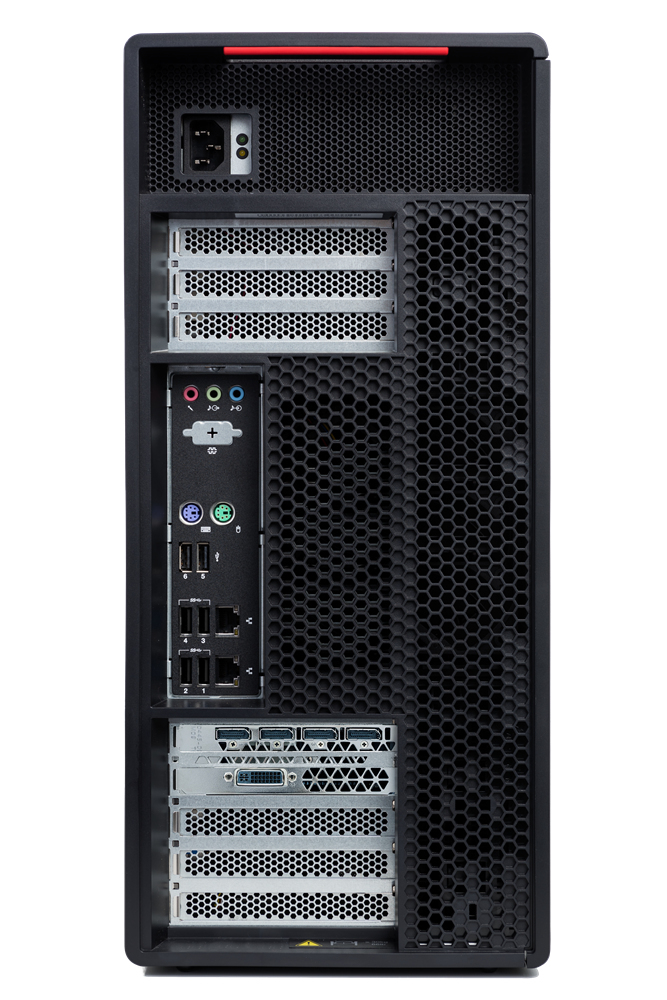 Lenovo ThinkStation P920 Intel Xeon Silver 4210R 64 GB DDR4-SDRAM 1 TB SSD Ubuntu Linux Tower Workstation Black image 2