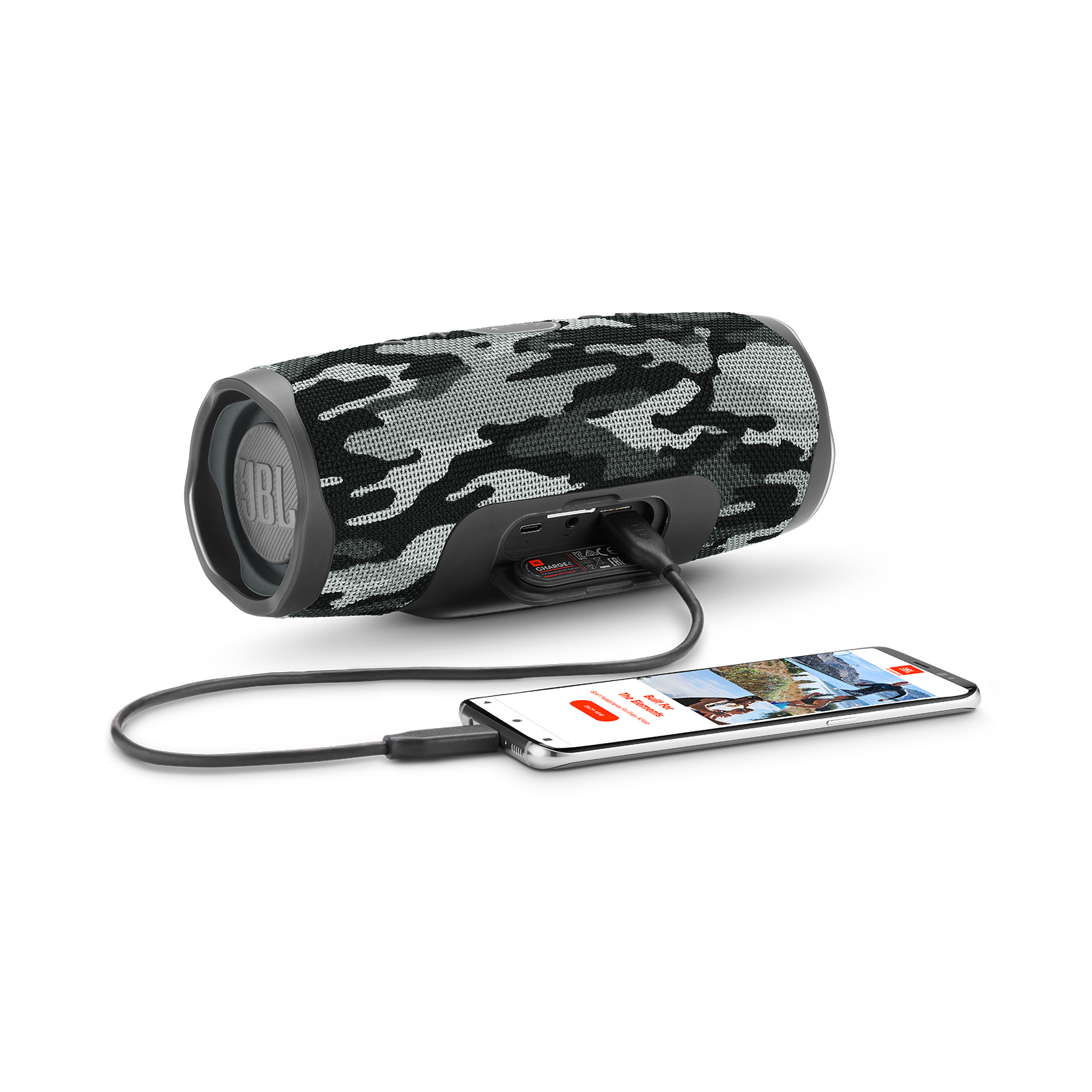 JBL Charge 4 Black, White 30 W image 6