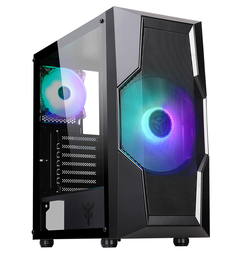 itek OXYGEN Midi Tower Black – image 1