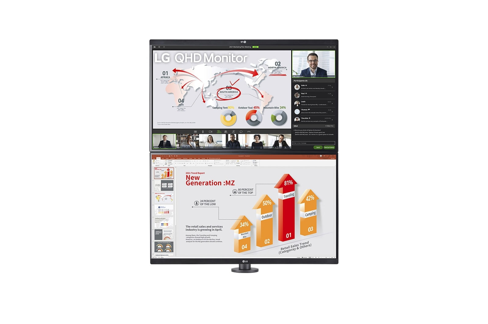 LG 27QP88DP-BS computer monitor – image 4