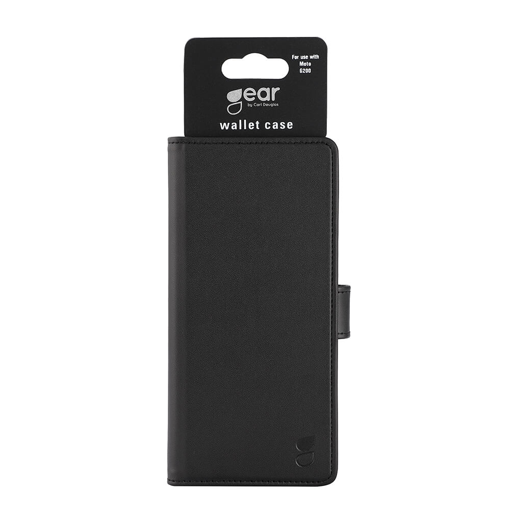 Gear Wallet Case Black - Motorola Moto G200 – image 2