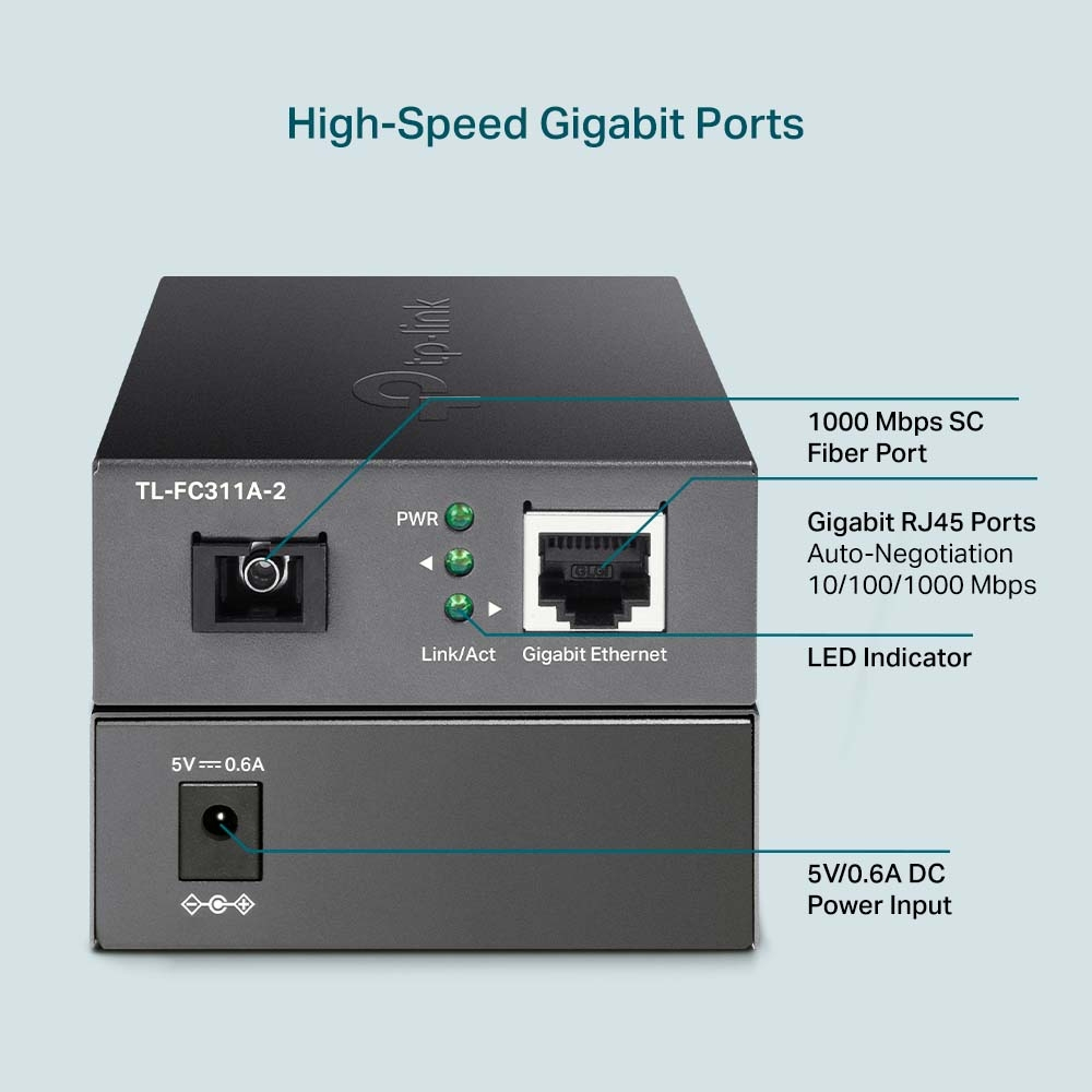 TP-Link Gigabit WDM Media Converter – image 5
