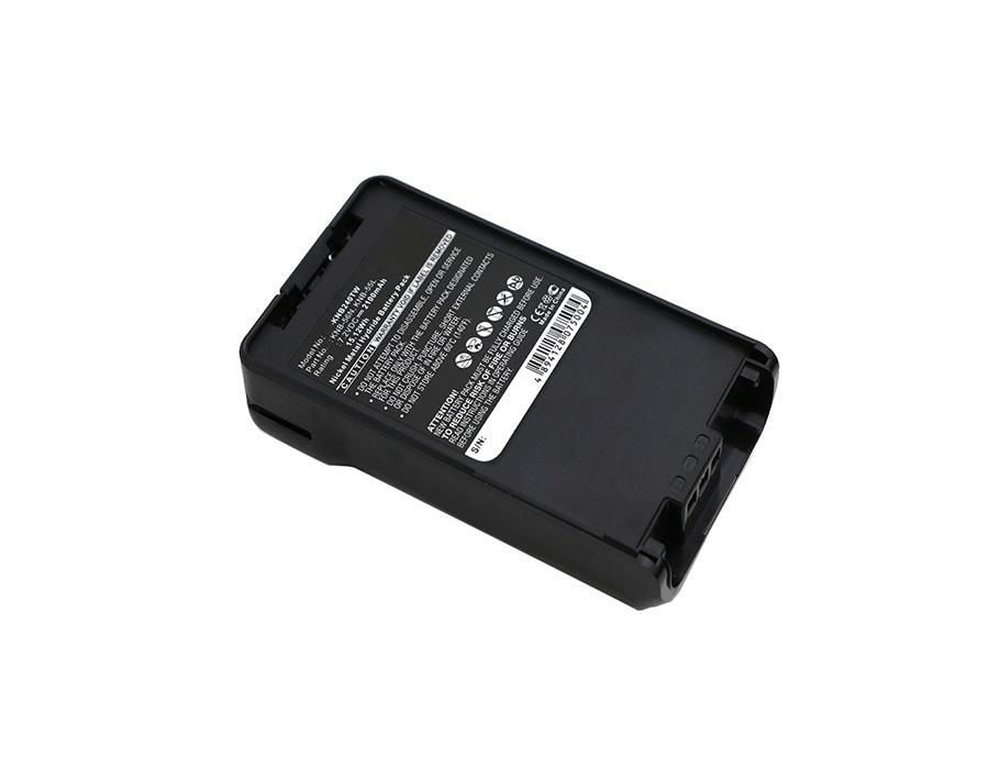 CoreParts MBXTWR-BA0091 بطارية جهاز لاسلكي ثنائي الاتجاه - متوافقة مع Kenwood، NiMH، 2100 مللي أمبير، 7.2 فولت، أسود