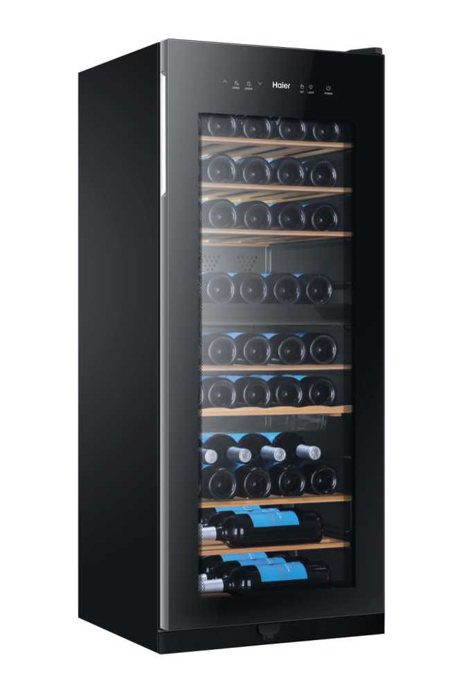 Haier Wine Bank 50 Series 3 WS53GDA Compressor wine cooler Freestanding Black 53 bottle(s) – image 4