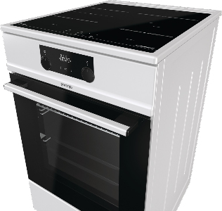 Gorenje EIT5355WPG cooker Freestanding cooker Electric Zone induction hob Black, White – image 4