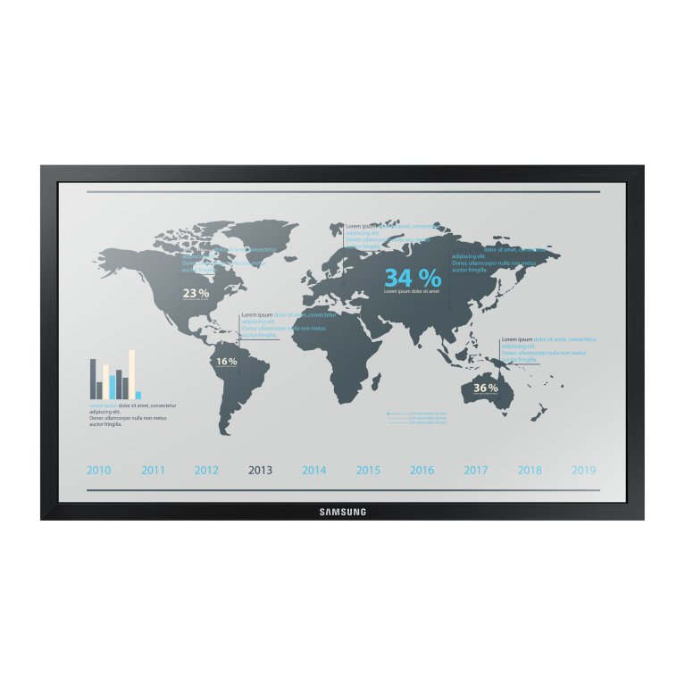 Samsung CY-TD48LDAH touch screen overlay – image 3
