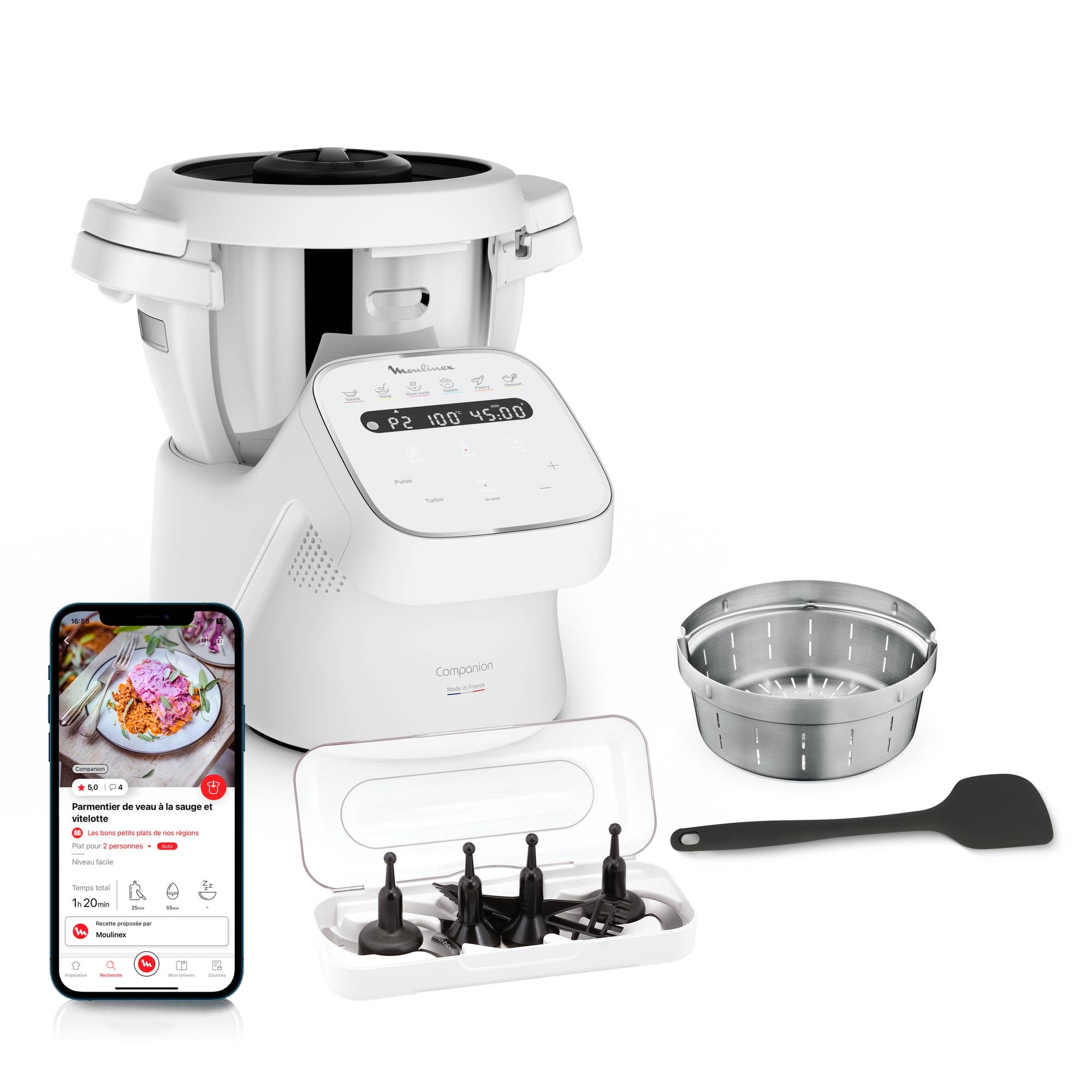 Moulinex Companion HF840110 cooking food processor – image 2