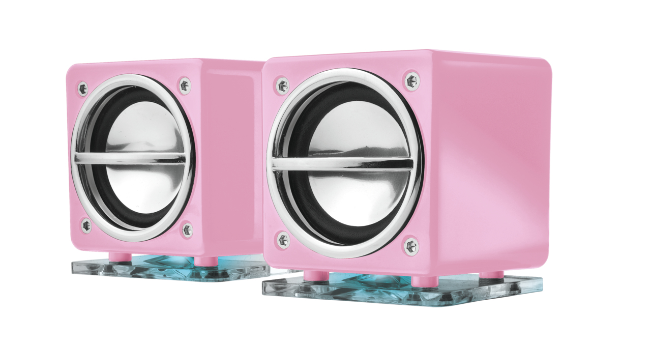 Trust Cube Pink Wired image 1