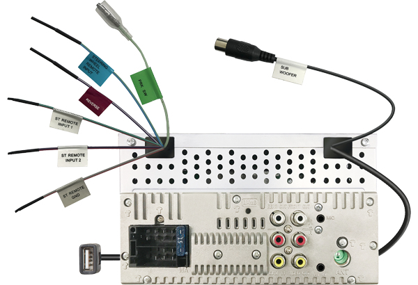 Kenwood 6.8" Mechless Digital Media AV Receiver with Enhanced Wired Smartphone Connections & Bluetooth Connectivity – image 3