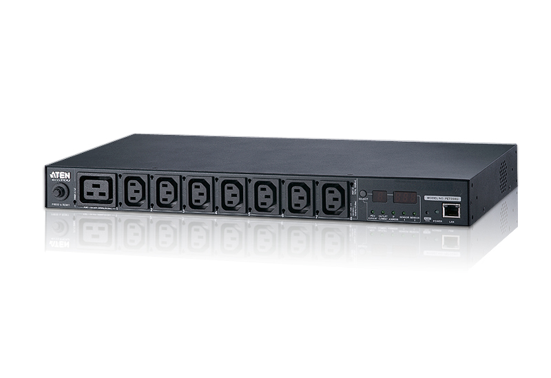 ATEN PE7208G-ATA-G power distribution unit (PDU) 8 AC outlet(s) 1U Black – image 1