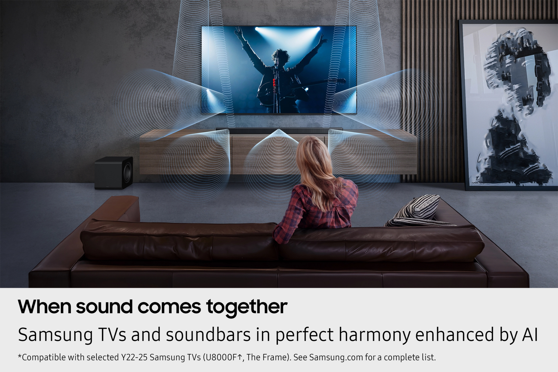 Samsung Q-series QS750F 5.1.2ch Soundbar with Subwoofer & Rear Speakers (2025) – image 5