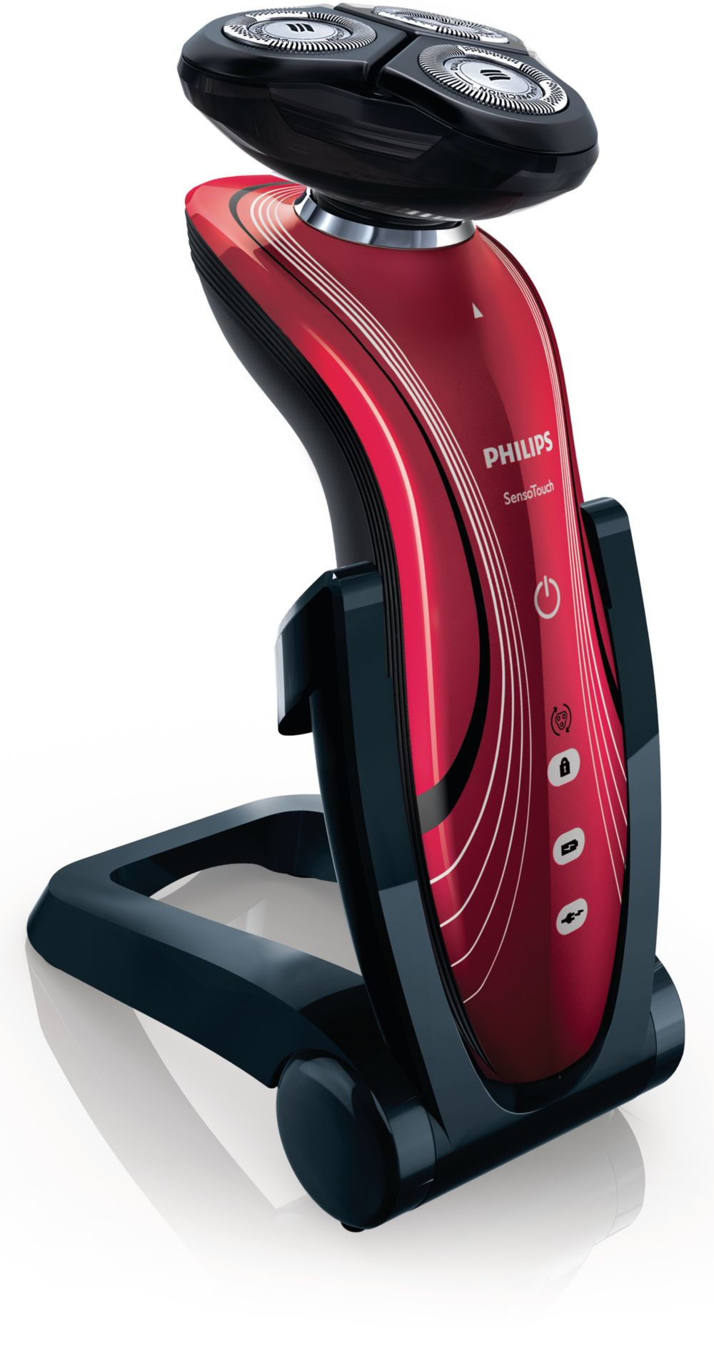 Philips SHAVER Series 7000 SensoTouch RQ1167/16 men's shaver Rotation shaver Red