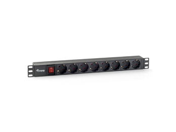 Equip 8-Bay German Power Distribution Unit