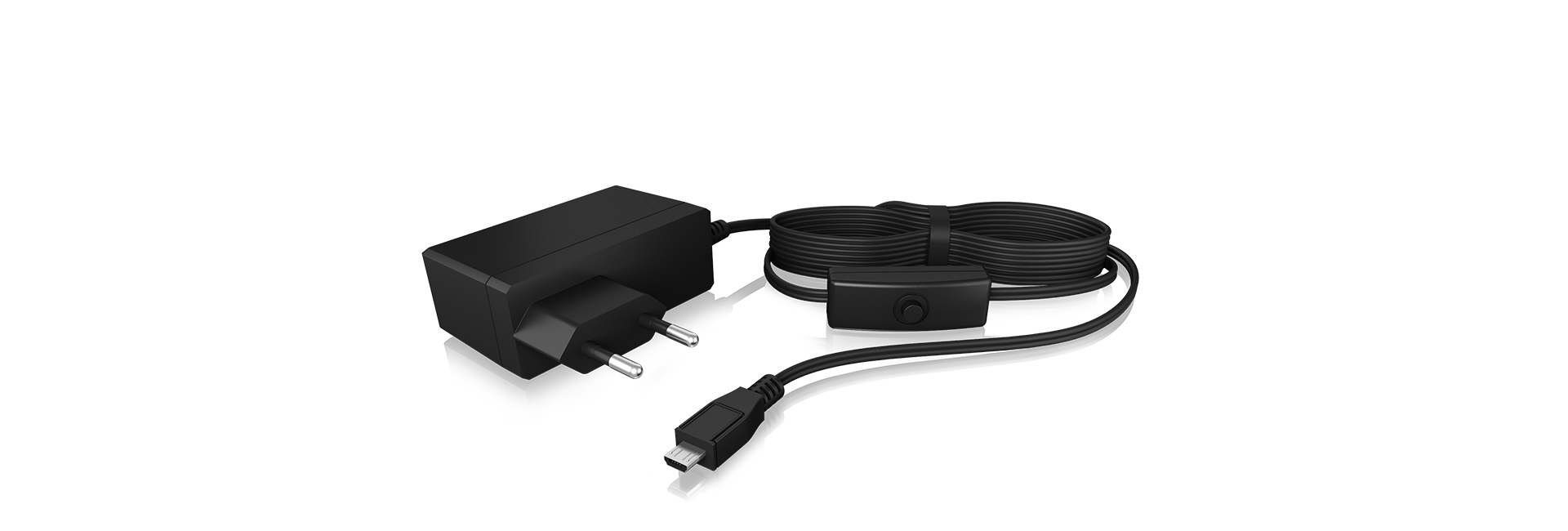 ICY BOX IB-RPA103-PS power adapter/inverter Indoor Black