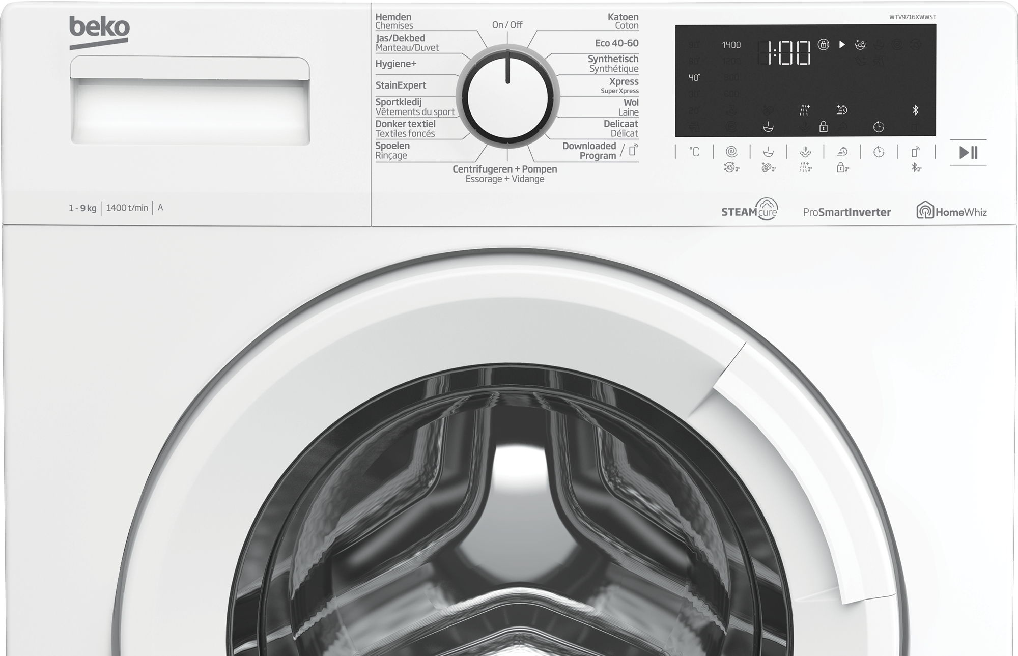 Beko WTV9716XWWST washing machine Front-load – image 3
