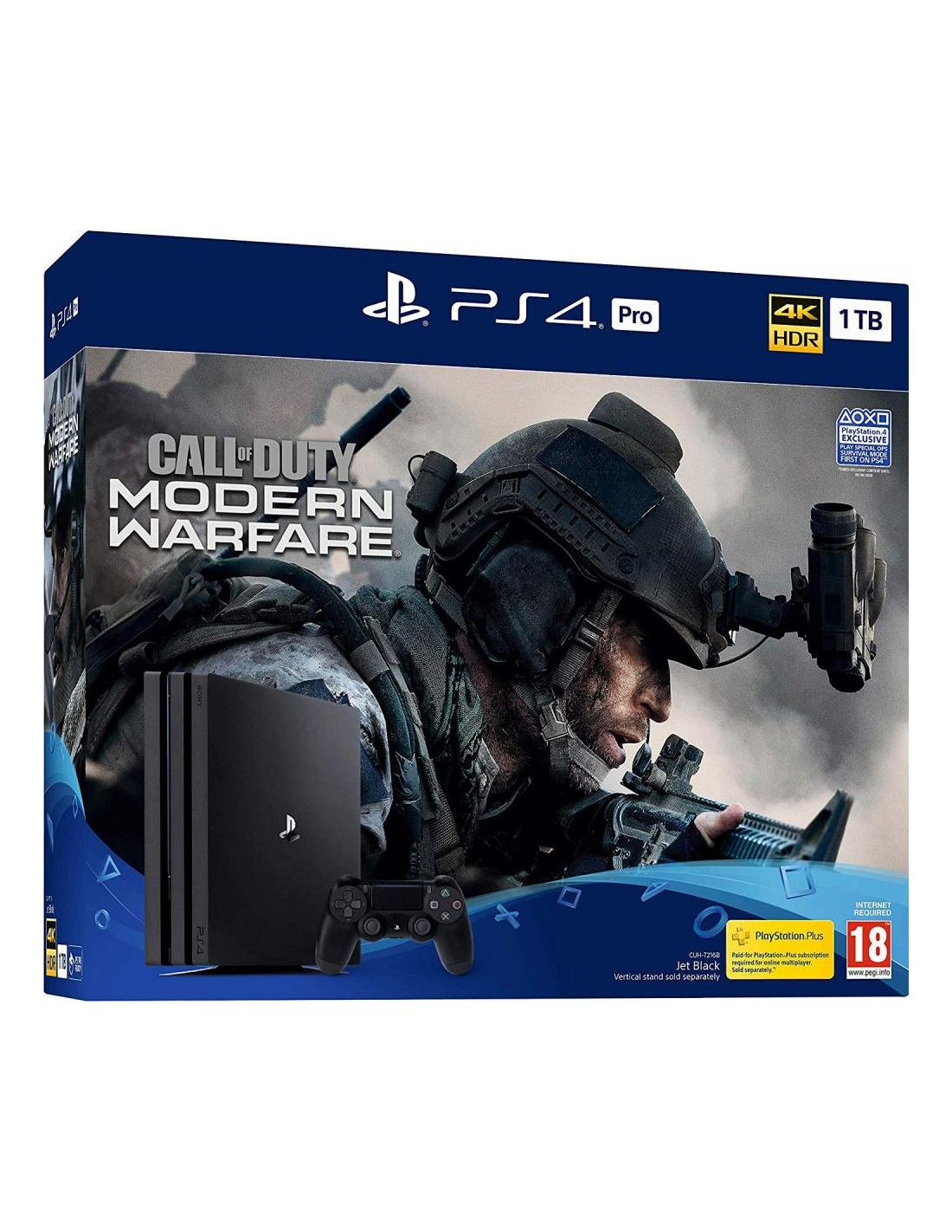 Sony Interactive Entertainment PlayStation 4 Pro + Call of Duty Modern Warfare – image 1