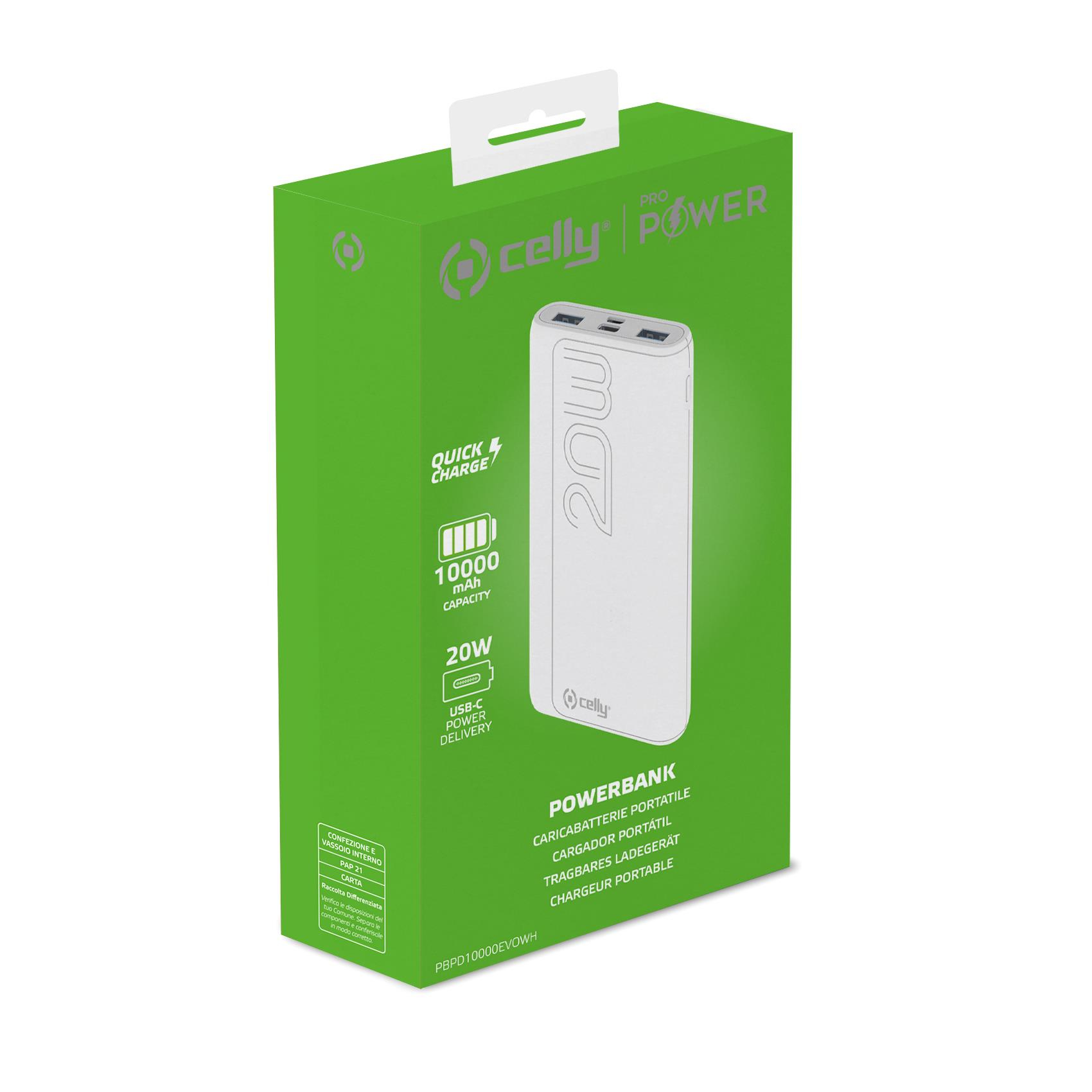 Celly PBPD10000EVOWH power bank – image 4