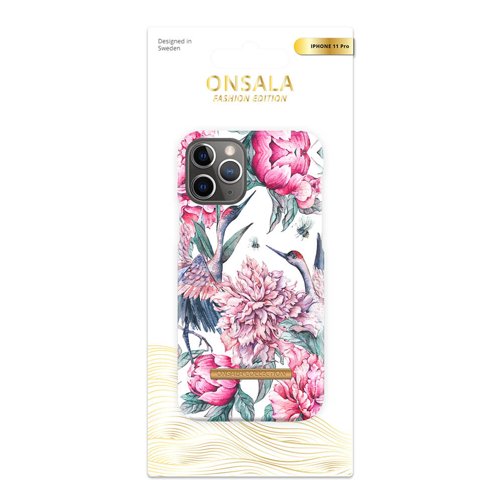 Onsala Mobile Cover Soft Pink Crane iPhone 11 Pro – image 2