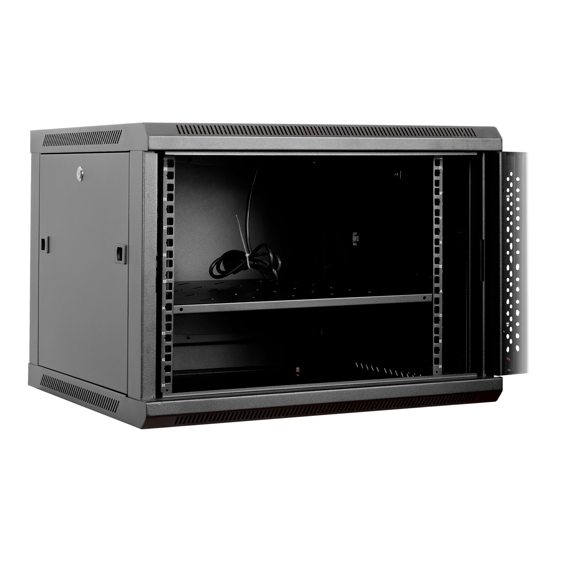 aiten data Wall Rack Cabinet 9u Depth 450 – image 4
