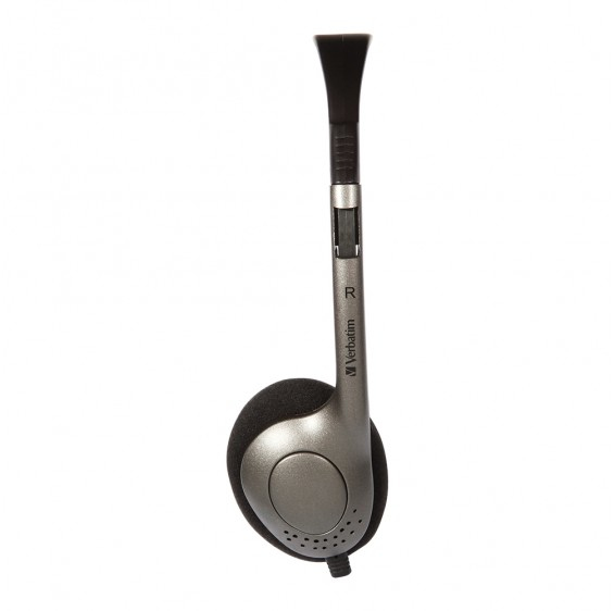 Verbatim 66572 headphones/headset Wired Head-band Calls/Music USB Type-A Black – image 3