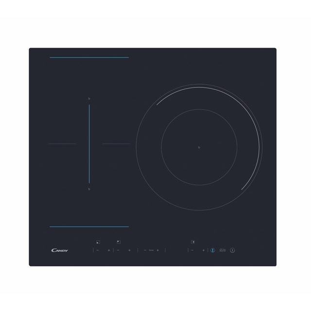 Candy CTP634DC hob Black Built-in Zone induction hob 3 zone(s)