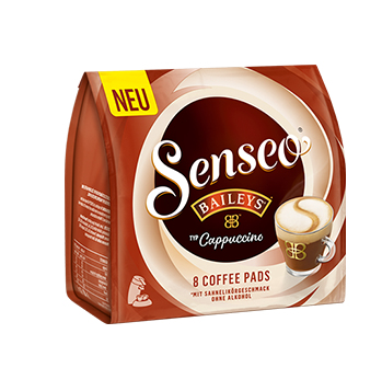 Senseo CAPPUCCINO BAILEYS Kohvipaak Röstimata 8 tk