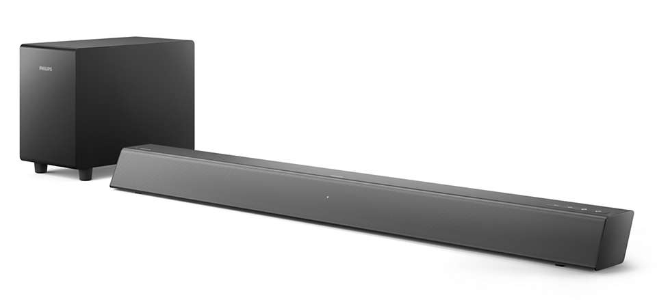 Philips TAB5308/10 soundbar speaker Grey 2.1 channels – image 2