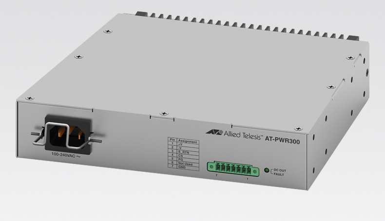 Allied Telesis AT-PWR300-50 unité d'alimentation d'énergie 300 W 1U Gris