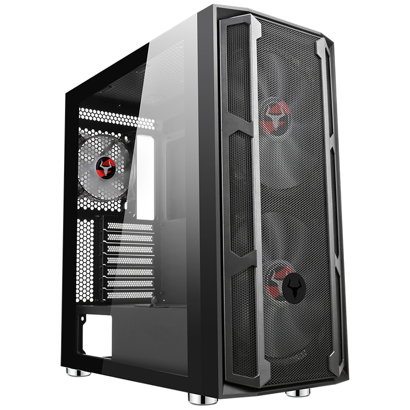 itek MAJES 20 Mesh Full Tower Black image 2