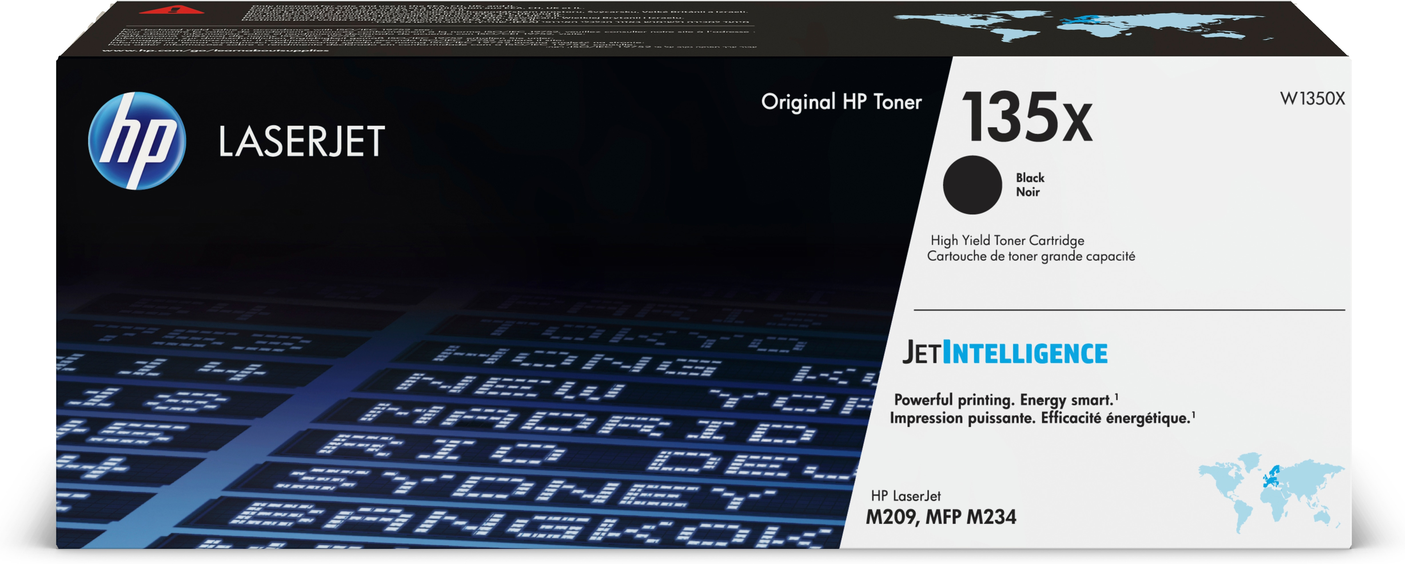 HP LaserJet 135X svart original -tonerkassett med hög kapacitet