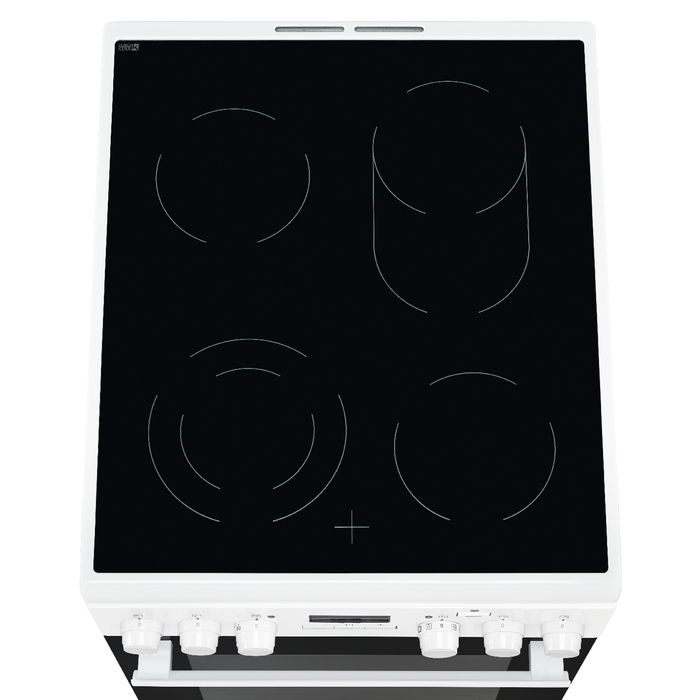 Electrolux EKC54952OW Freestanding cooker Electric Ceramic hob Black, White – image 3