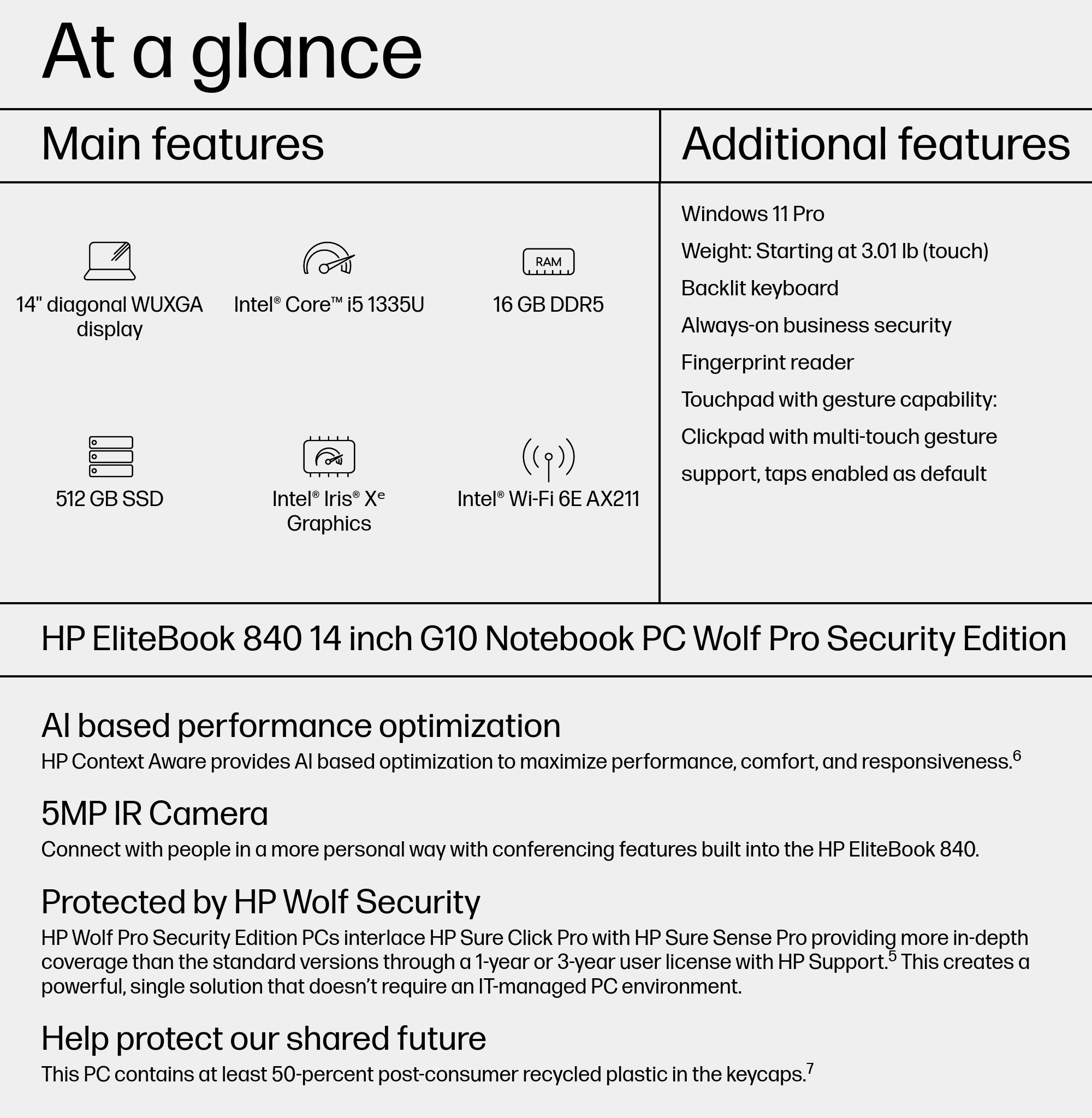 HP EliteBook 840 G10 Wolf Pro Security Edition – image 2