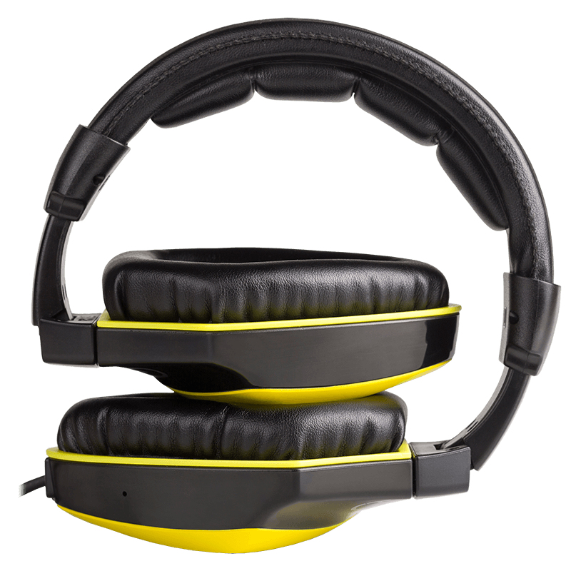 Hiditec Xanthos Headset Wired Head-band Gaming Black, Yellow – image 4