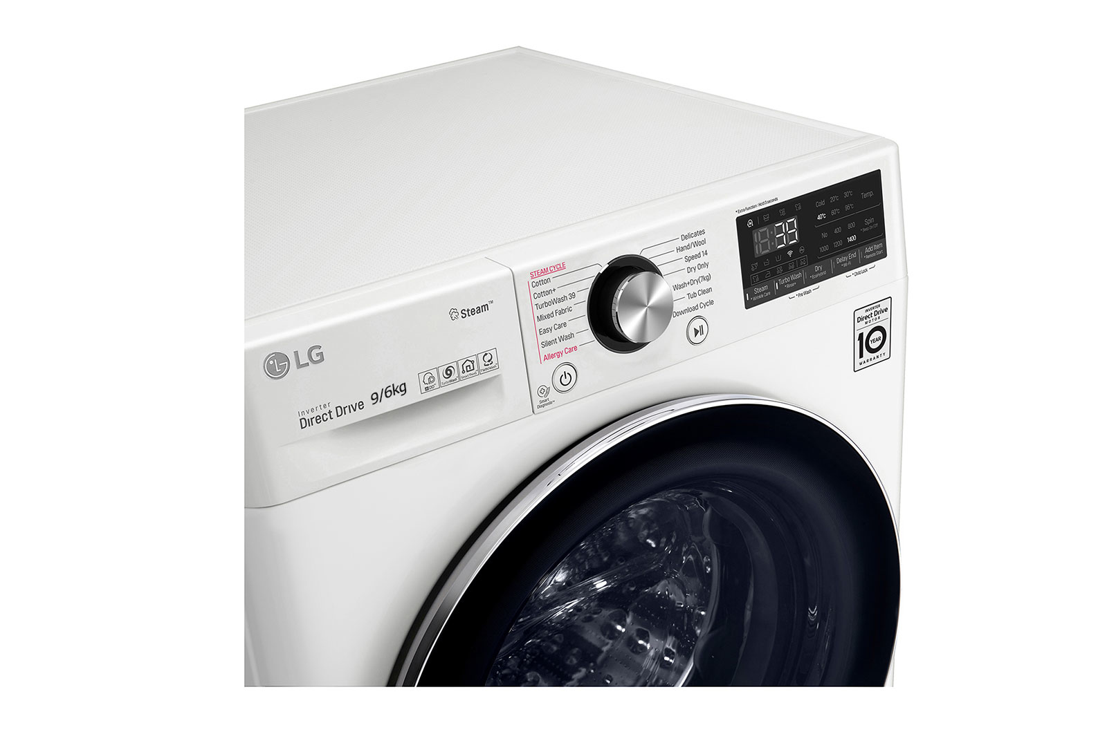 LG F4DV909H2 washer dryer Freestanding Front-load White – image 7