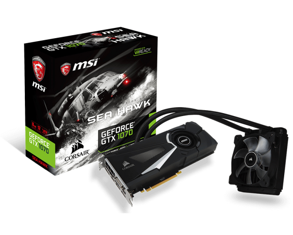 MSI GTX 1070 SEA HAWKX – image 1