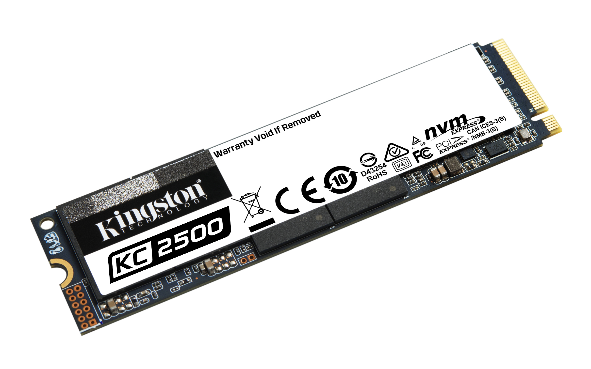 Kingston Technology KC2500 250 GB M.2 PCI Express 3.0 NVMe 3D TLC image 2